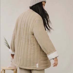 Kordal Sawyer Quilted Jacket Sand, Size M